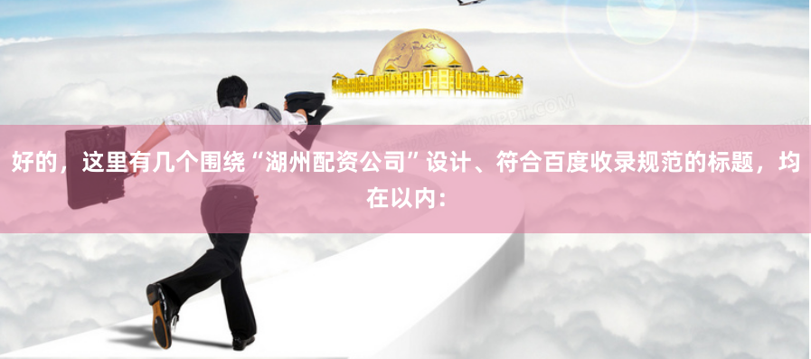 好的，这里有几个围绕“湖州配资公司”设计、符合百度收录规范的标题，均在以内：